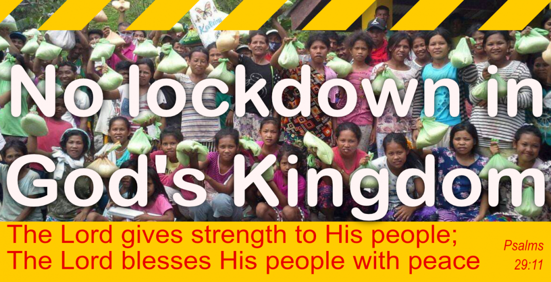 No Lockdown in God's Kingdom